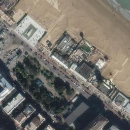 Mappa satellitare PIAZZA PRIMO MAGGIO, Pescara