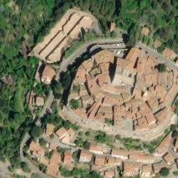 Mappa satellitare VIA PALESTRO, Capalbio
