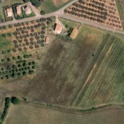 Mappa satellitare STRADA MONTE VERRO, Capalbio