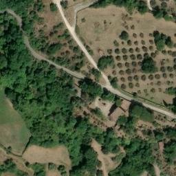 Mappa satellitare STRADA PISCINE, Viterbo
