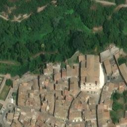 Mappa satellitare PIAZZA CASTELLO, Gallese