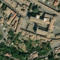 Mappa satellitare PIAZZA NAZIONALE, Viterbo