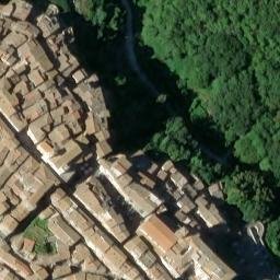Mappa satellitare PIAZZA PRATO, Caprarola
