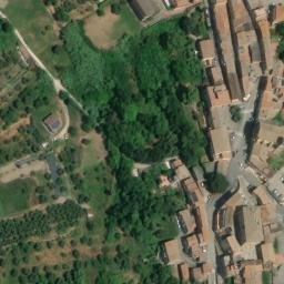 Mappa satellitare VIA CAVOUR, Forano