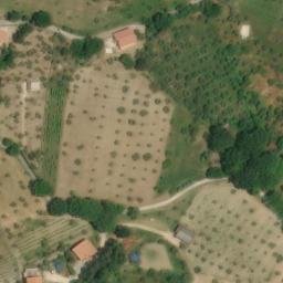 Mappa satellitare VIA VALLOCCHIE, Salisano