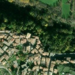 Mappa satellitare VIA DELLA VALLE, Lucoli