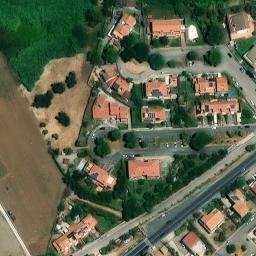 Mappa satellitare VIA DELLA RUCOLA, Tarquinia