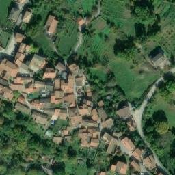 Mappa satellitare CASE SPARSE COLLARALLI, Fiamignano