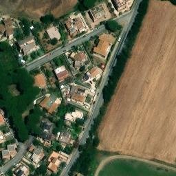 Mappa satellitare VIA MARTANO, Tarquinia