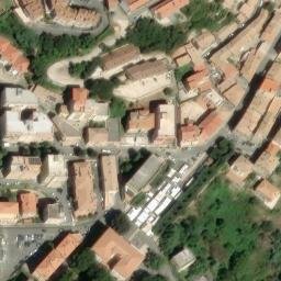 Mappa satellitare PIAZZA VITTORIO VENETO, Tolfa