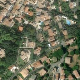 Mappa satellitare PIAZZA DELL'OLMO, Manziana