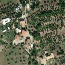Mappa satellitare CONTRADA CANALA, Archi