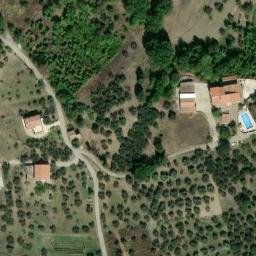 Mappa satellitare CONTRADA PIANELLO, Archi
