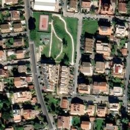 Mappa satellitare VIA BAGNATICA, Roma