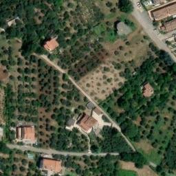 Mappa satellitare VIA DEGLI ULIVI, Marcellina