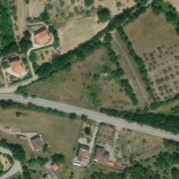 Mappa satellitare VIA TRICALLE, Bugnara