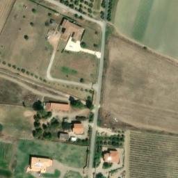 Mappa satellitare VIA TRE CANCELLI, Cerveteri