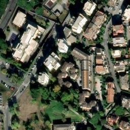 Mappa satellitare VIA RUBRA, Roma