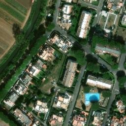 Mappa satellitare VIA TREVIGNANO, Cerveteri