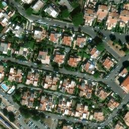 Mappa satellitare VIA PERUSIA, Cerveteri