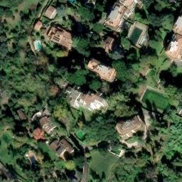 Mappa satellitare VIA QUADRONI, Roma