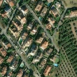 Mappa satellitare VIA DELL'AURIGA, Guidonia Montecelio