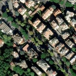 Mappa satellitare VIA CONCERVIANO, Roma