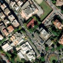 Mappa satellitare LARGO FAUSTA LABIA, Roma