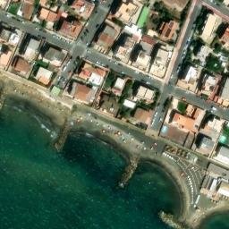 Mappa satellitare VIA SANTA SEVERA, Ladispoli