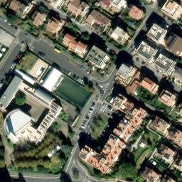 Mappa satellitare VIA CASTEGGIO, Roma