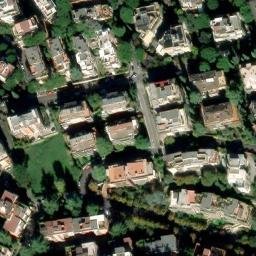 Mappa satellitare VIA BRUNICO, Roma