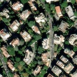 Mappa satellitare VIA FERDINANDO LIUZZI, Roma