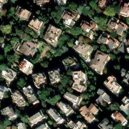 Mappa satellitare VIA ROCCARASO, Roma