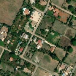 Mappa satellitare VIA DEI CEDRI, Ladispoli