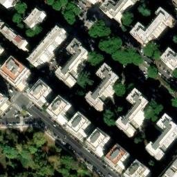 Mappa satellitare VIA CONCA D'ORO, Roma