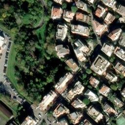 Mappa satellitare VIA MENAGGIO, Roma