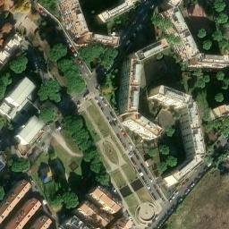 Mappa satellitare VIA CORINALDO, Roma