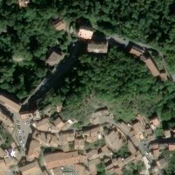 Mappa satellitare PIAZZA SEBASTIANO CONCA, Gerano