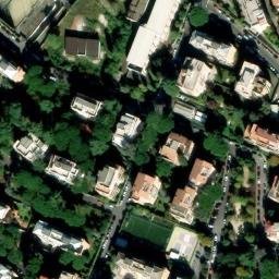 Mappa satellitare VIA MONTEBRUNO, Roma