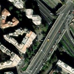 Mappa satellitare VIA DESSIE', Roma