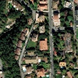 Mappa satellitare VIA CALOSSO, Roma