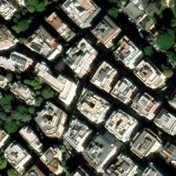 Mappa satellitare VIA LOVANIO, Roma