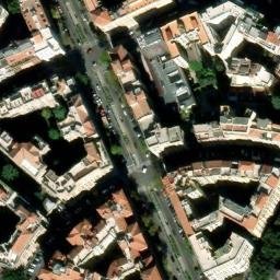 Mappa satellitare VIA VODICE, Roma