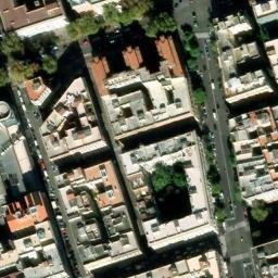 Mappa satellitare VIA OSTIA, Roma