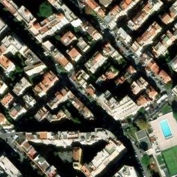 Mappa satellitare VIA COMO, Roma