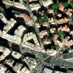 Mappa satellitare PIAZZA PONTIDA, Roma
