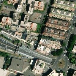 Mappa satellitare VICOLO D'ASTE, Roma
