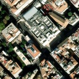 Mappa satellitare VIA MILANO, Roma