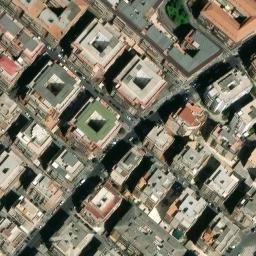 Mappa satellitare VIA PONTEBBA, Roma