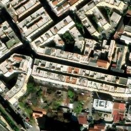 Mappa satellitare VIA DE' MESSAPI, Roma